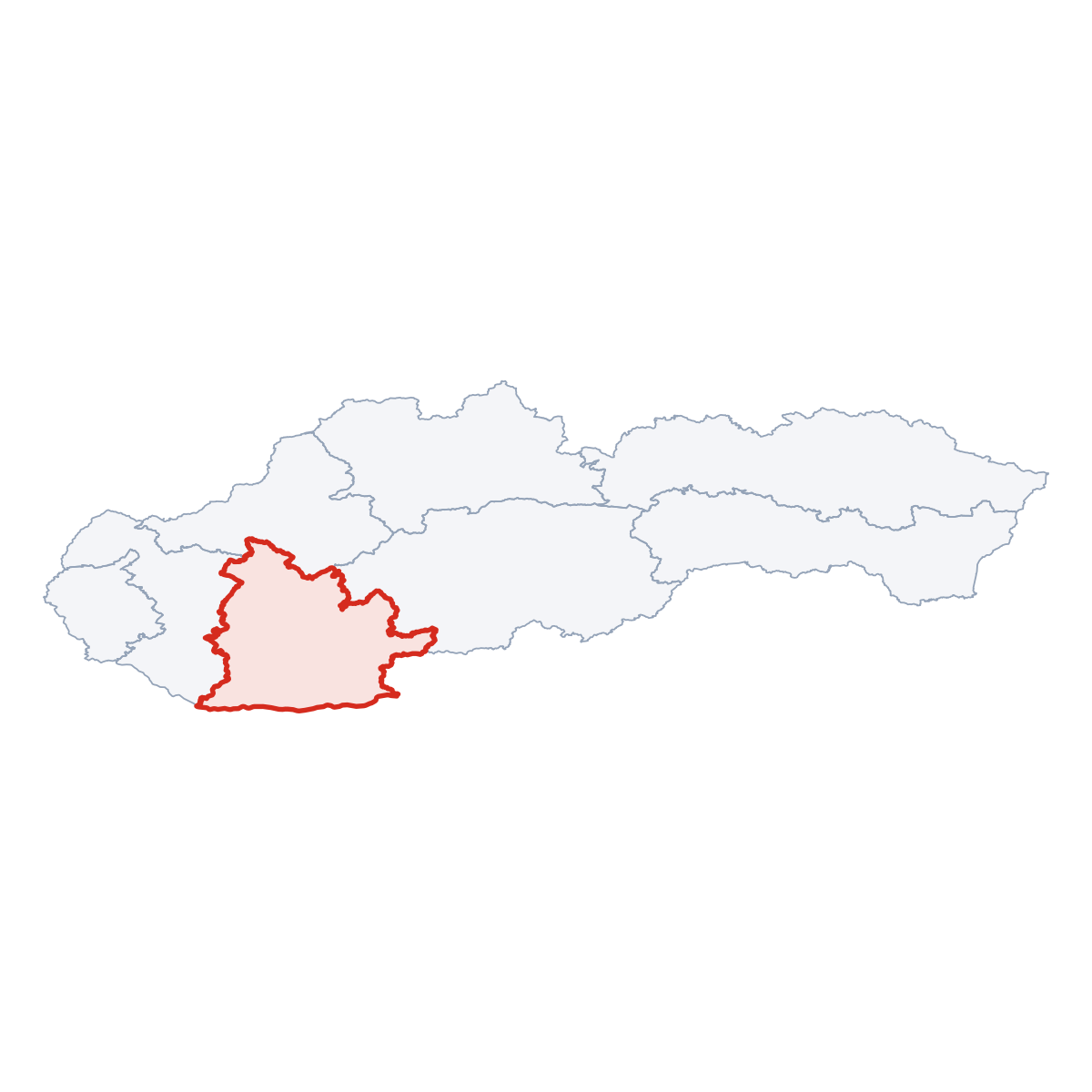 Nitriansky kraj na Slovensku