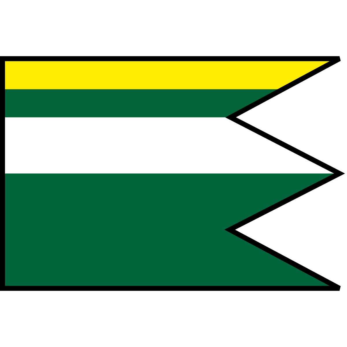 Flag of Abovce, Region of Banská Bystrica