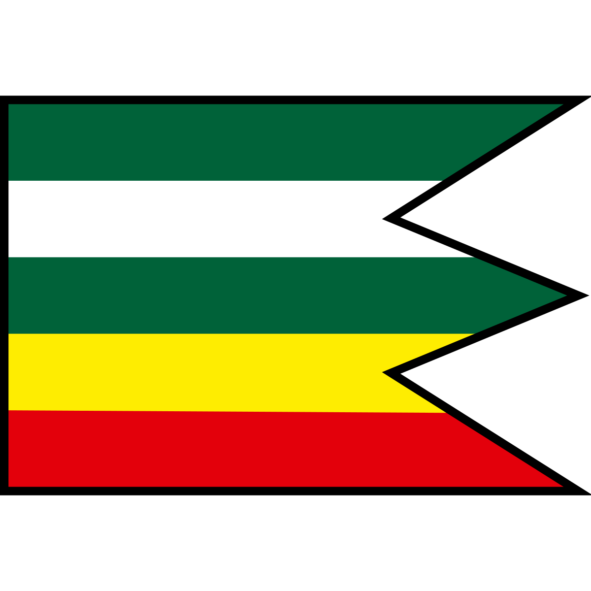Flag of Adidovce, Region of Prešov