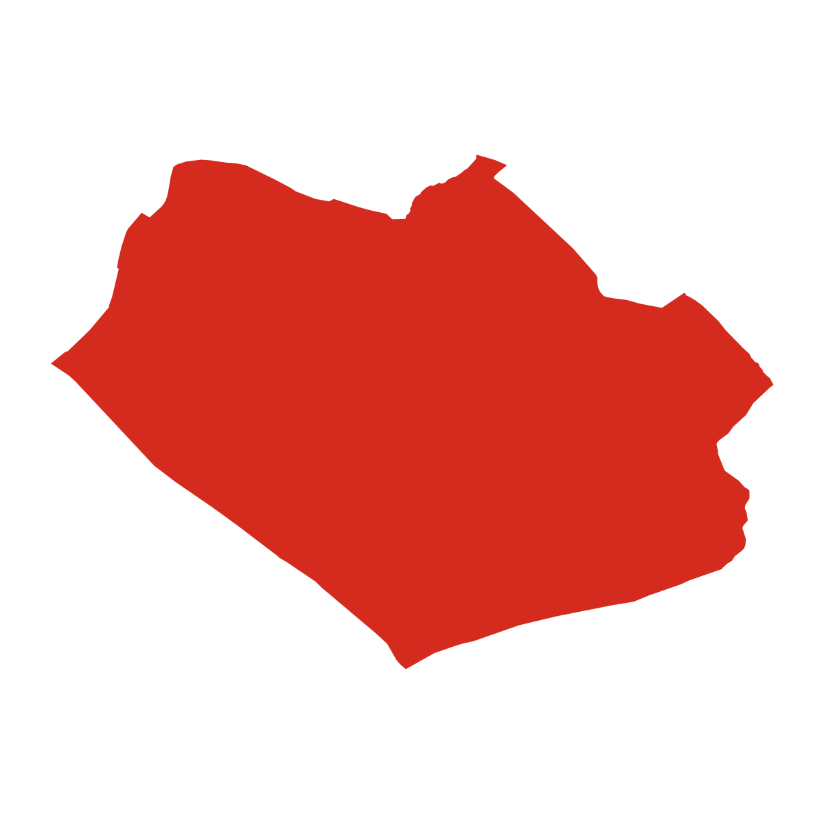 Alekšince city boundary