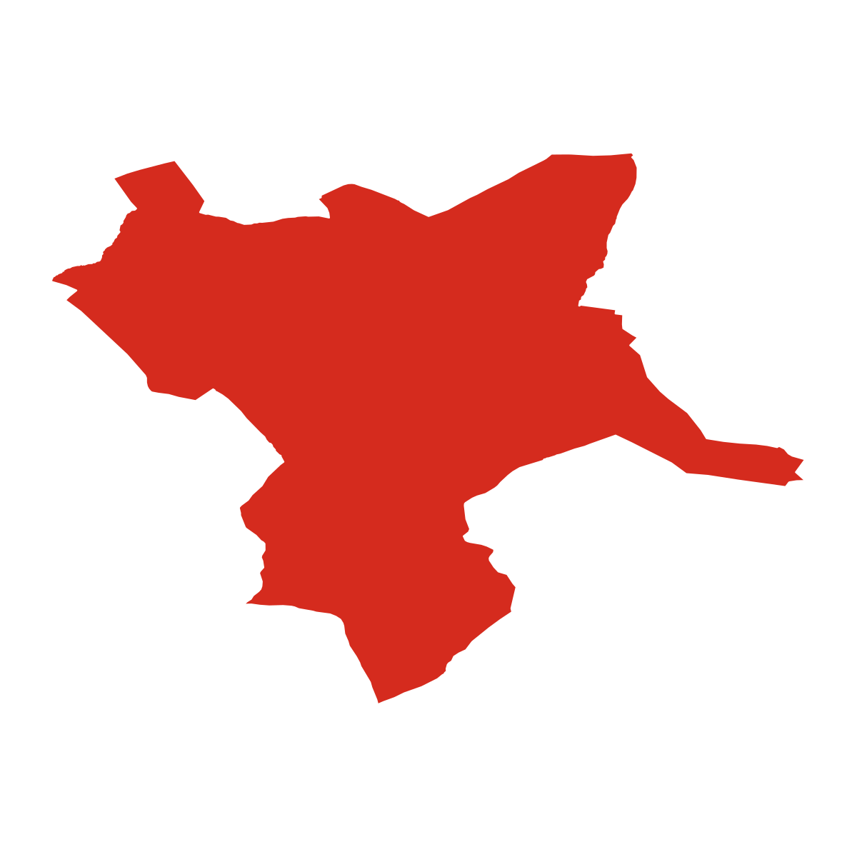 Andač city boundary