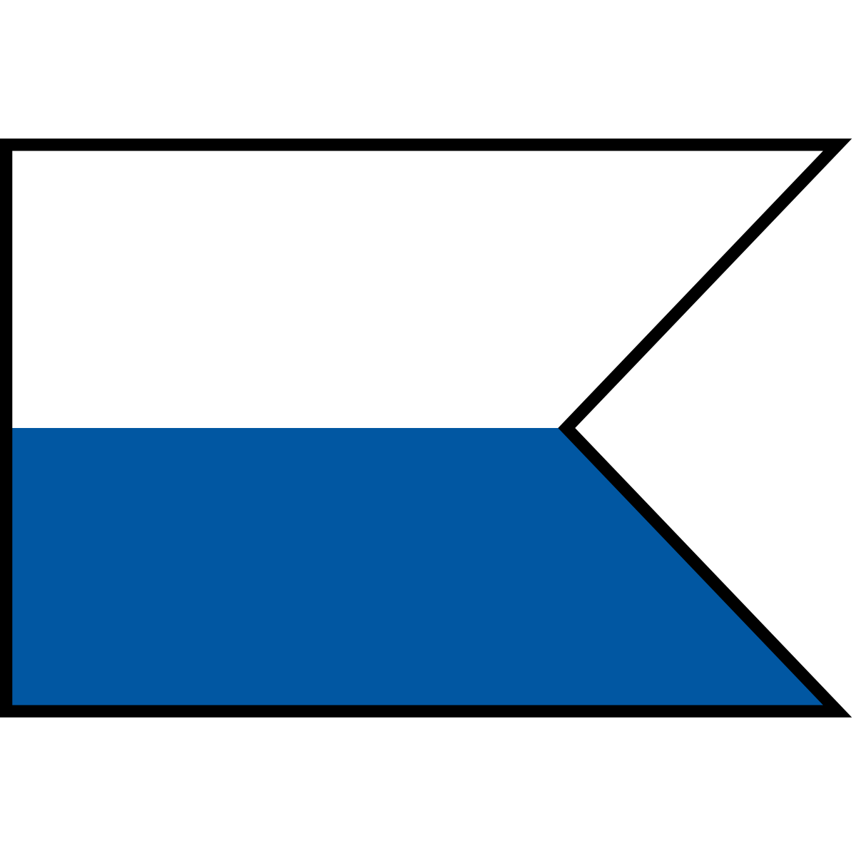 Flag of Andice, Region of Žilina
