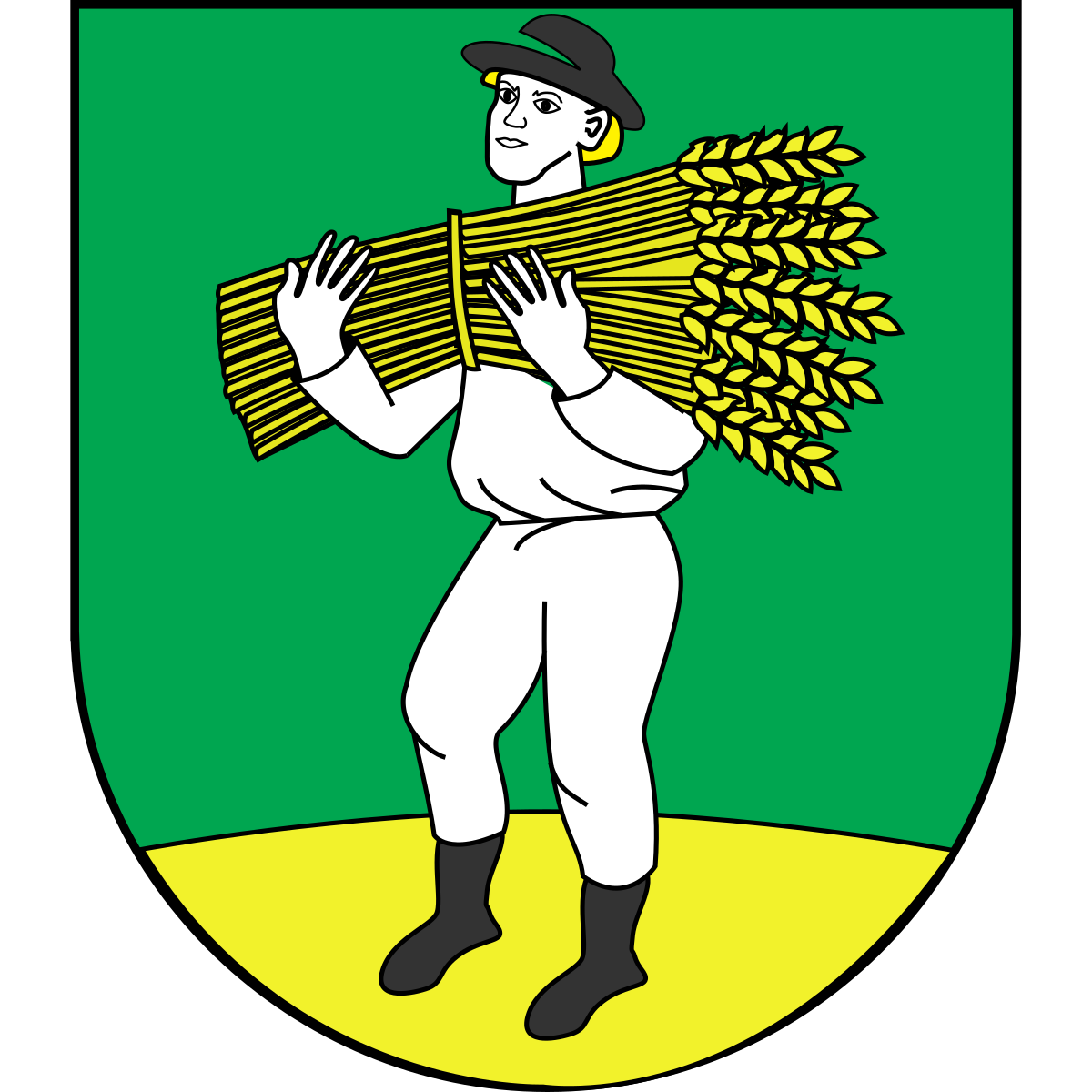 Coat of arms of Andrejová, Region of Prešov