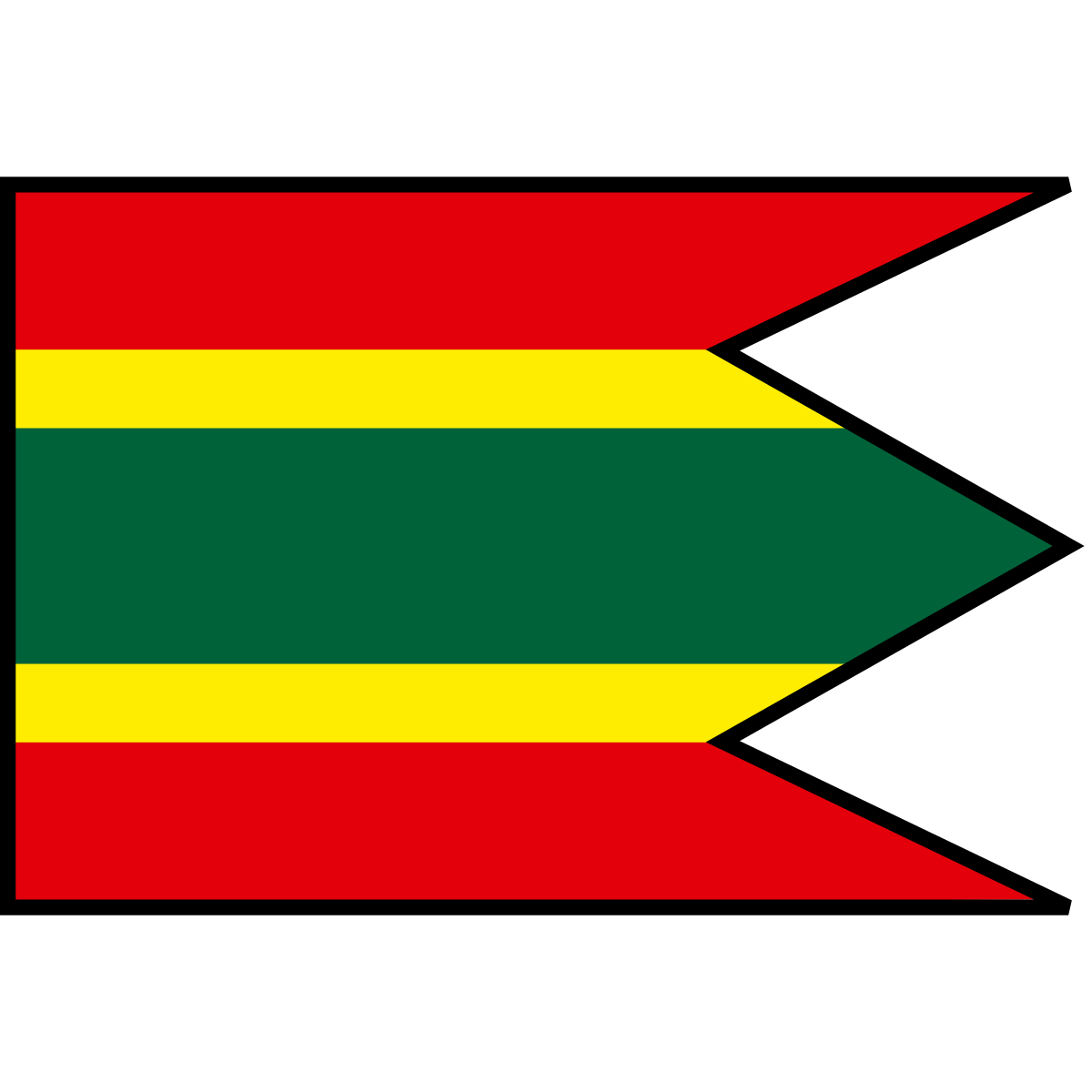 Flag of Antalka, Region of Banská Bystrica