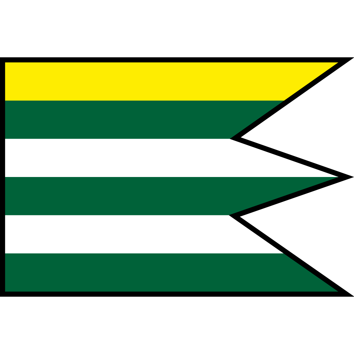 Flag of Ardovo, Region of Košice