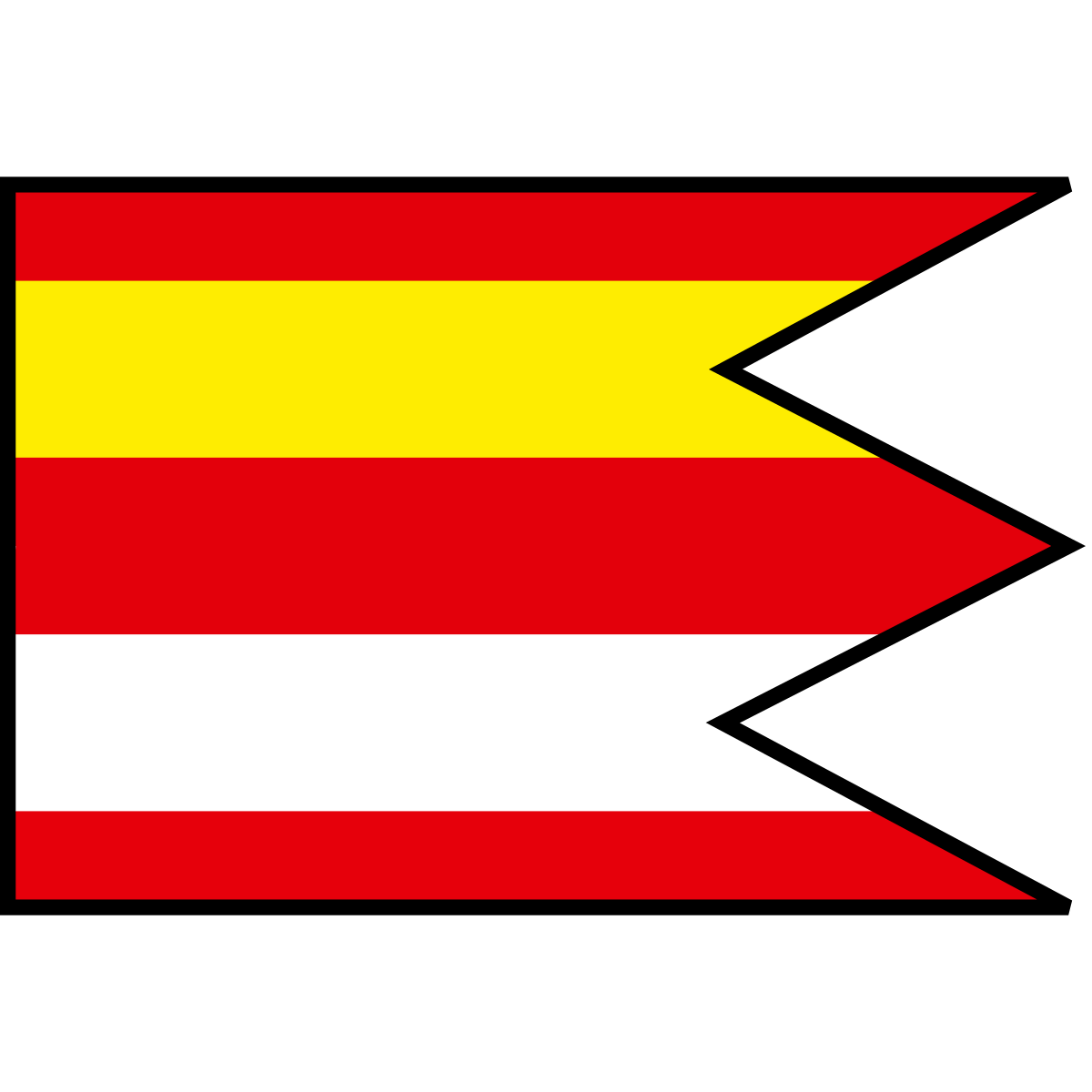Flag of Arnutovce, Region of Košice