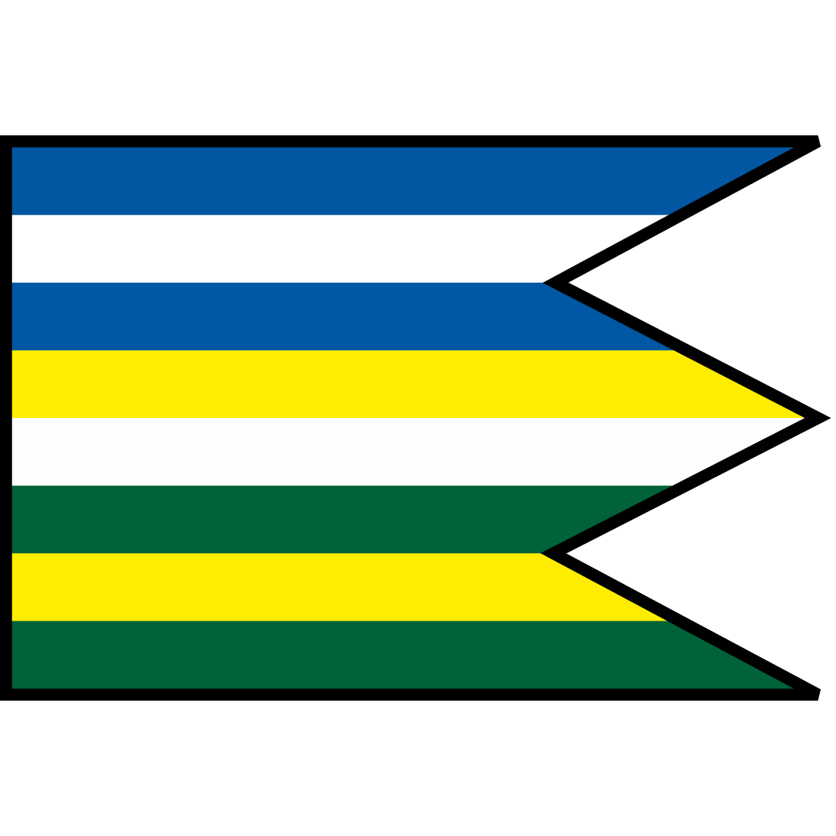 Flag of Babkov, Region of Žilina