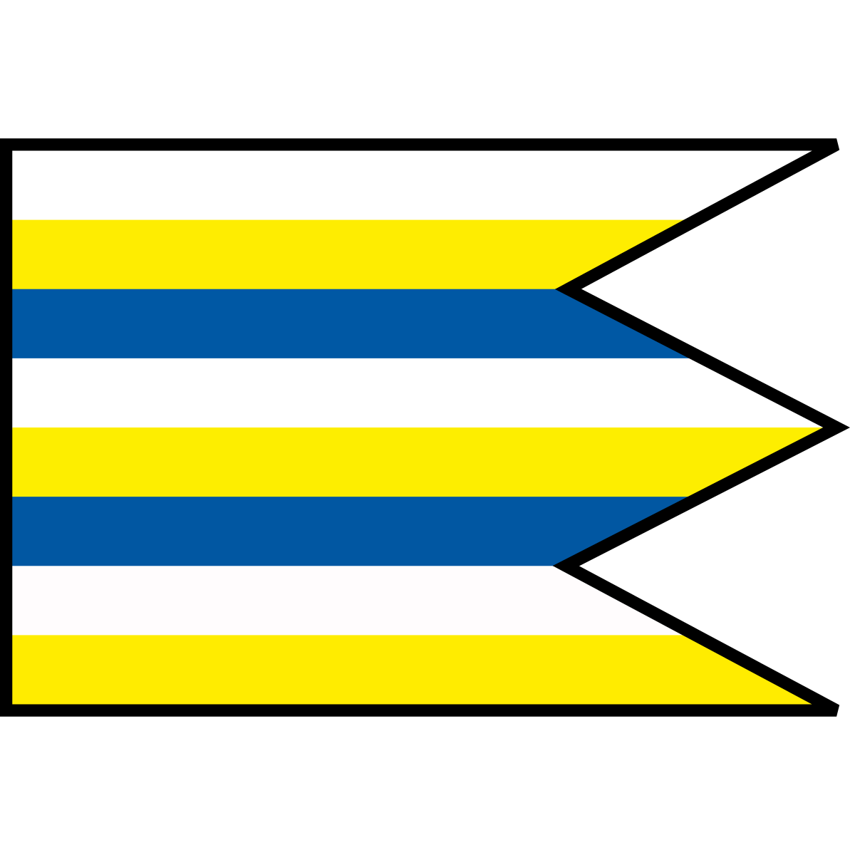 Flag of Báč, Region of Trnava