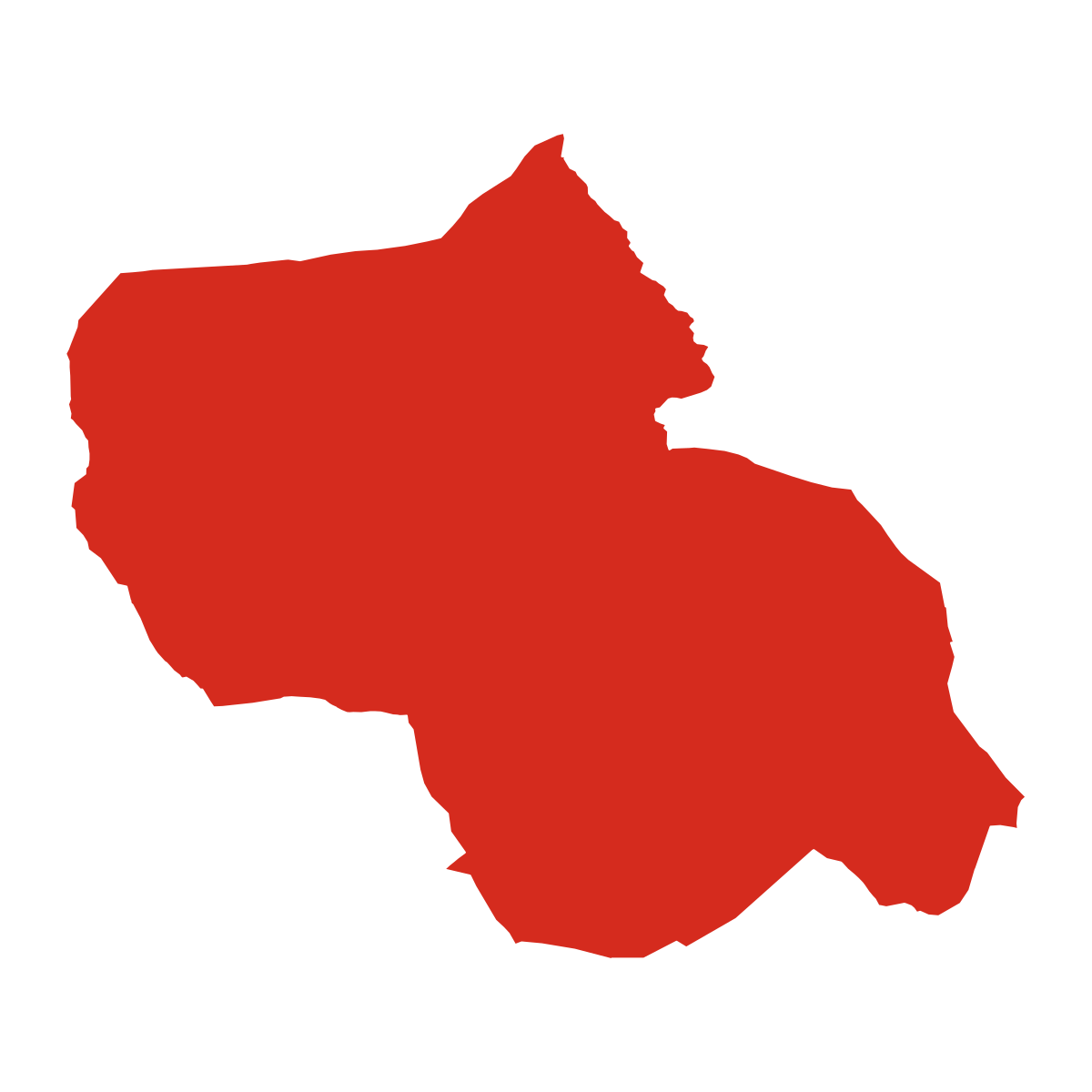 Baďan city boundary