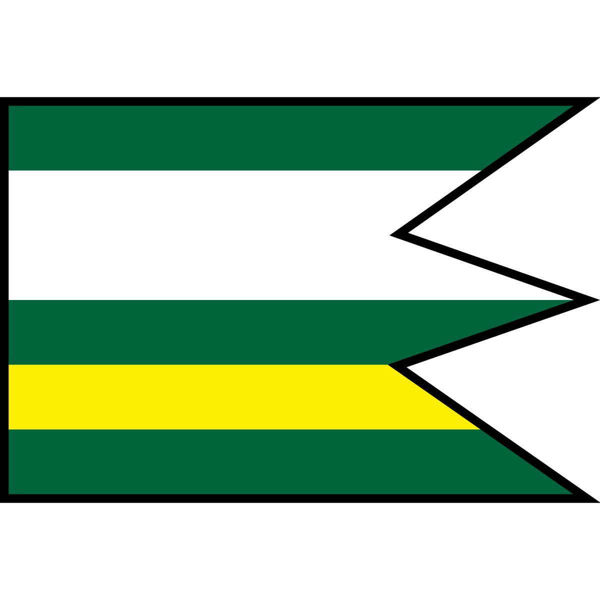 Flag of Bádice, Region of Nitra