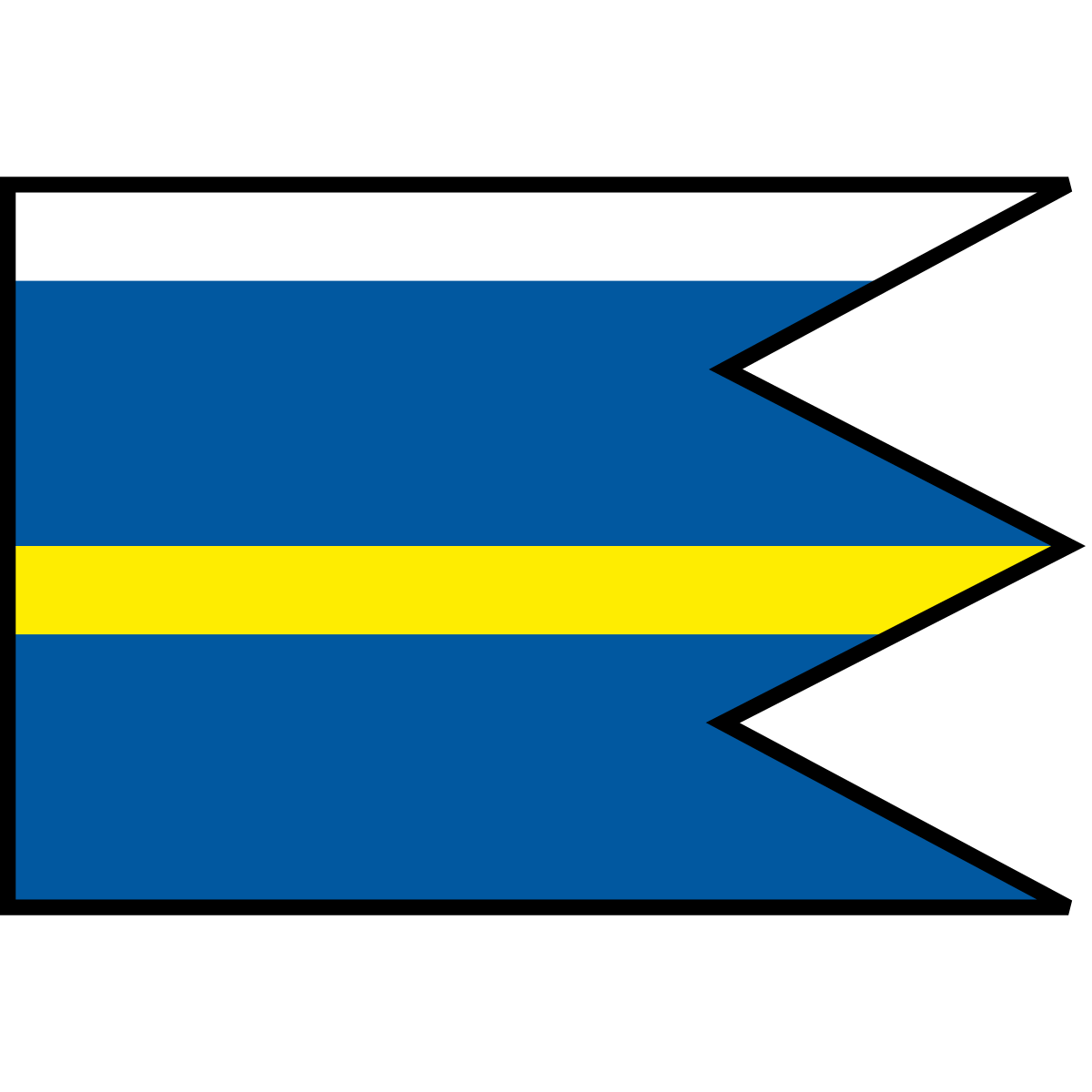 Flag of Báhoň, Region of Bratislava