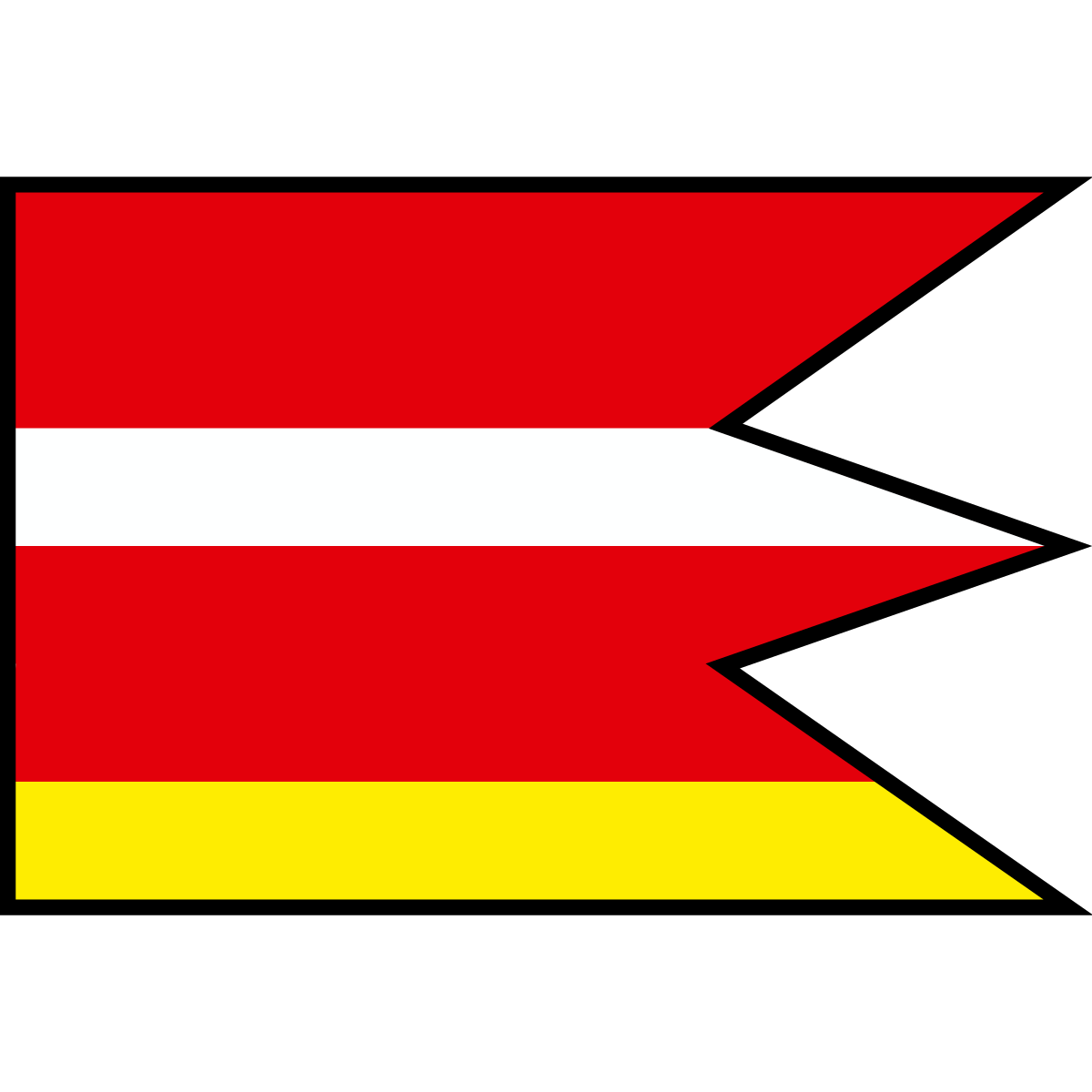 Flag of Baláže, Region of Banská Bystrica