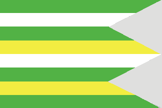 Flag of Baloň, Region of Trnava