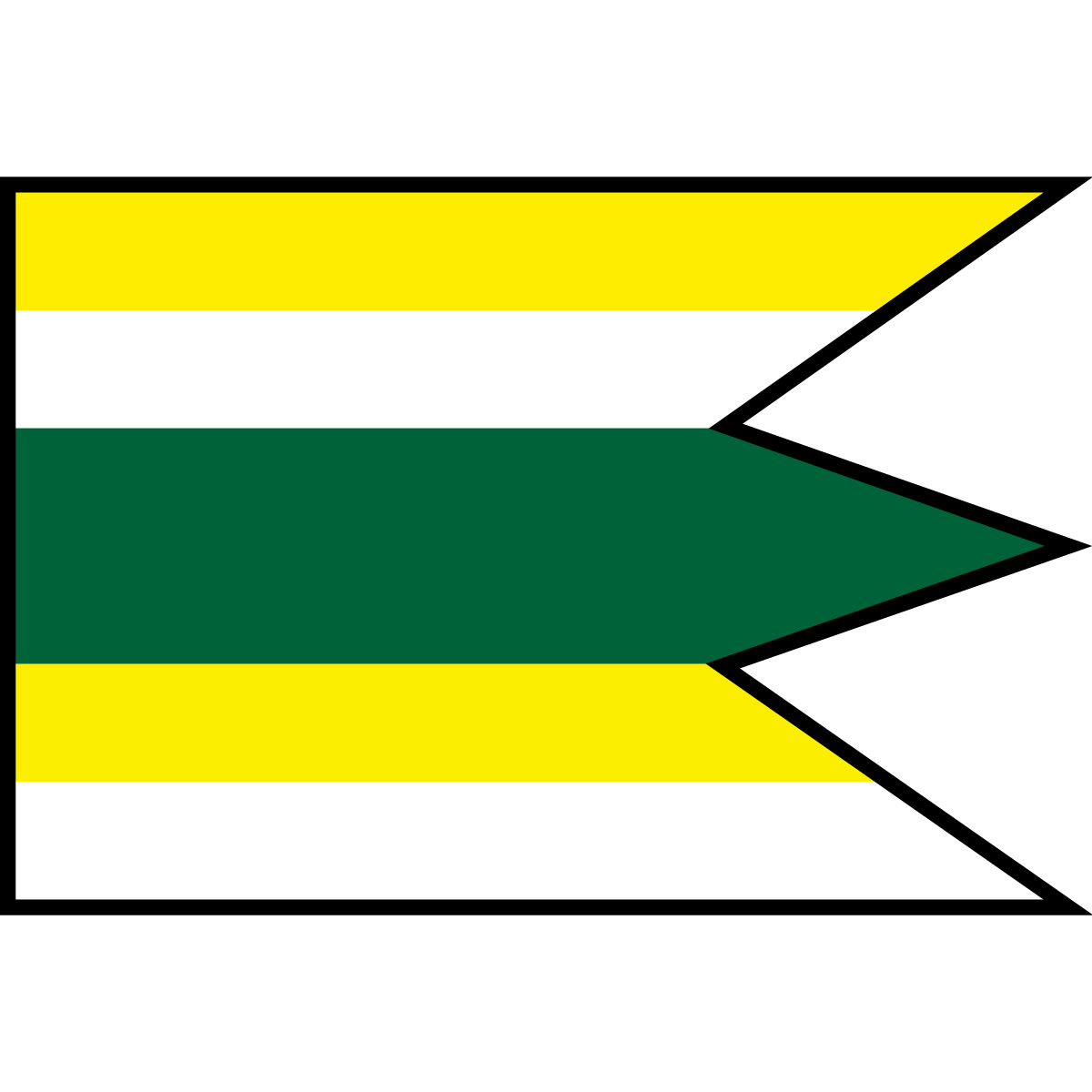 Flag of Baňa, Region of Prešov