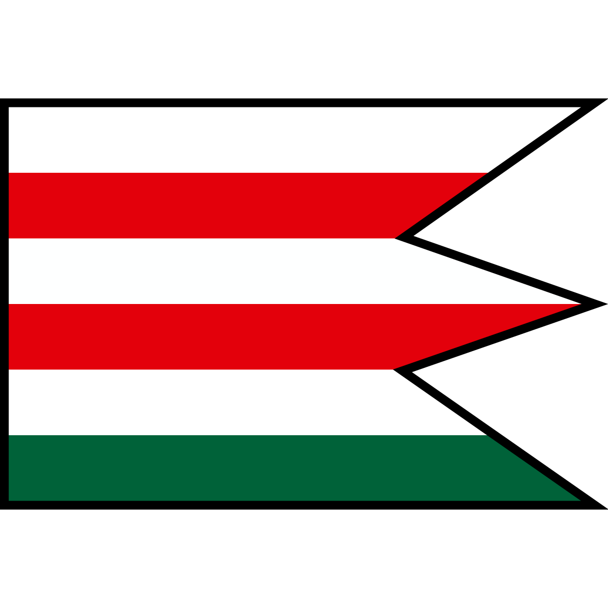 Flag of Banská Belá, Region of Banská Bystrica