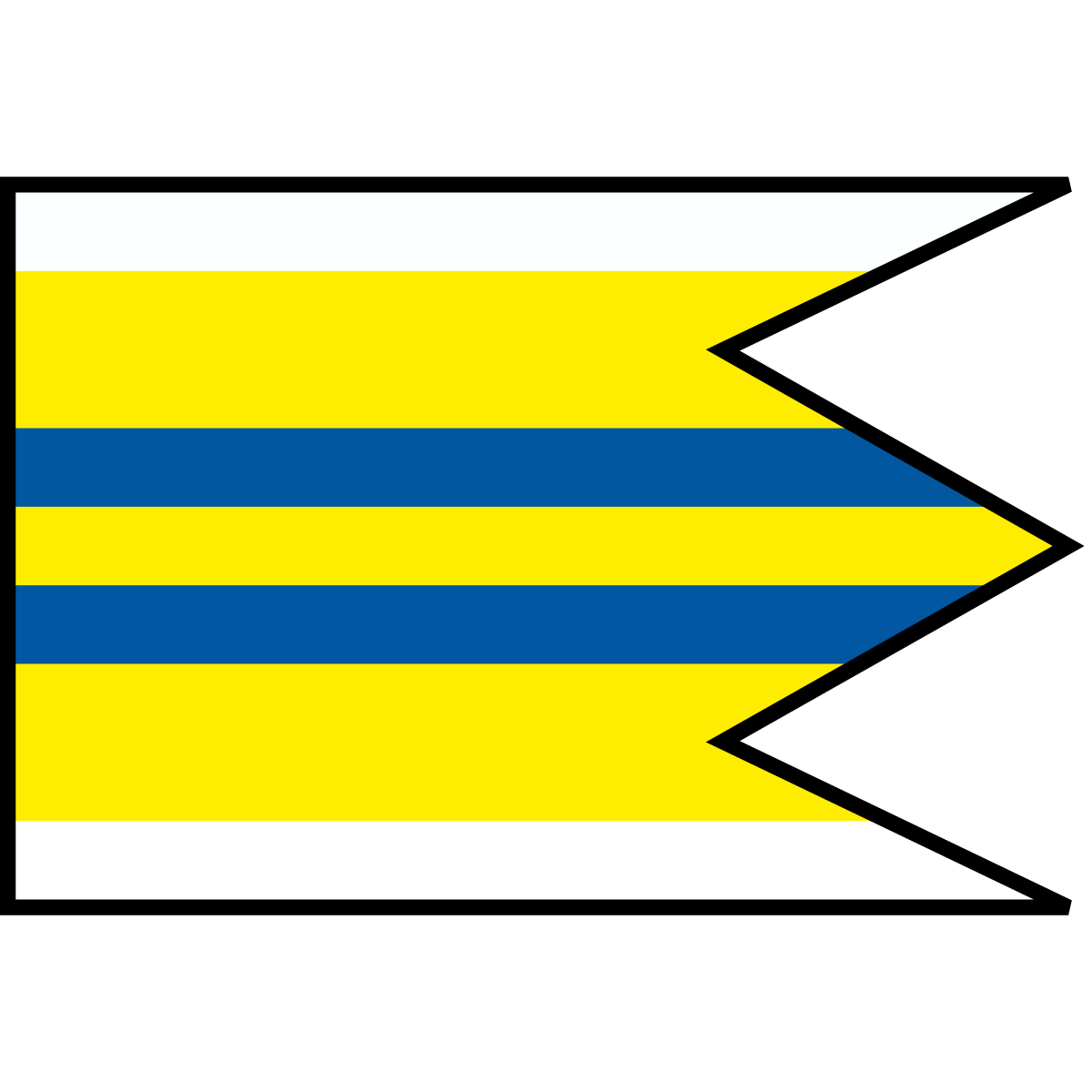Flag of Barca, Region of Banská Bystrica