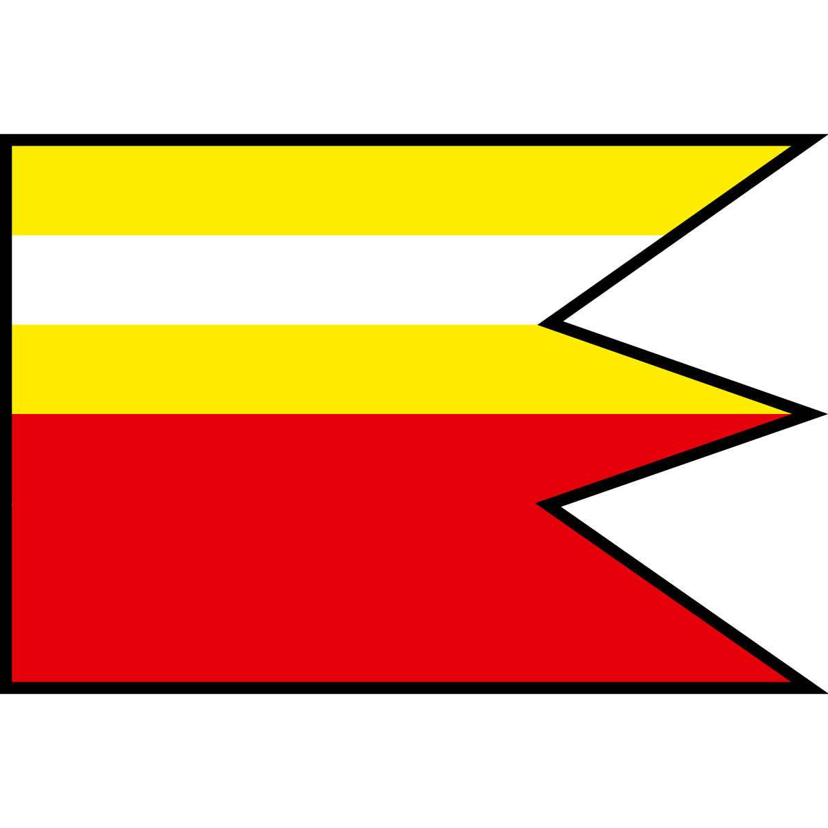 Flag of Bátorová, Region of Banská Bystrica