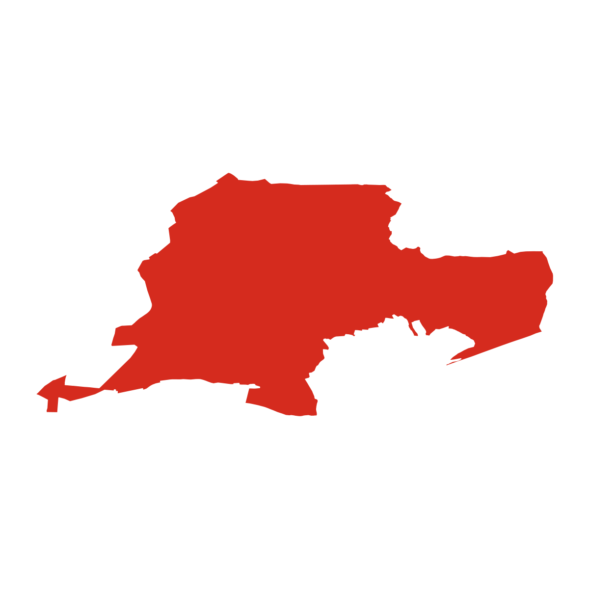 Beckov city boundary