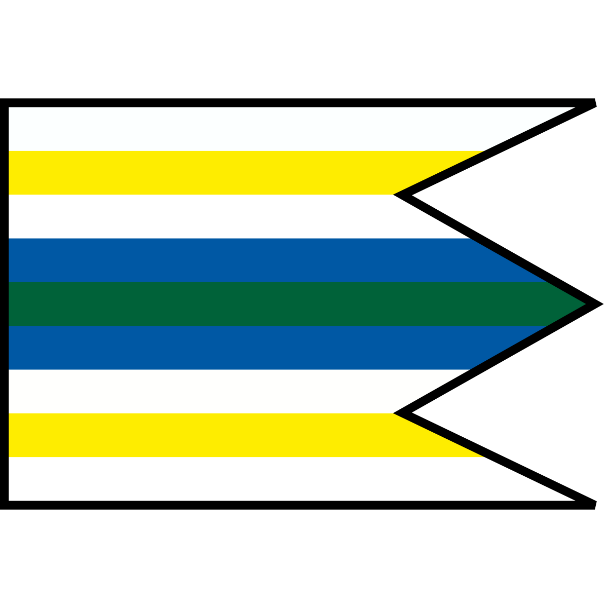 Flag of Belejovce, Region of Prešov