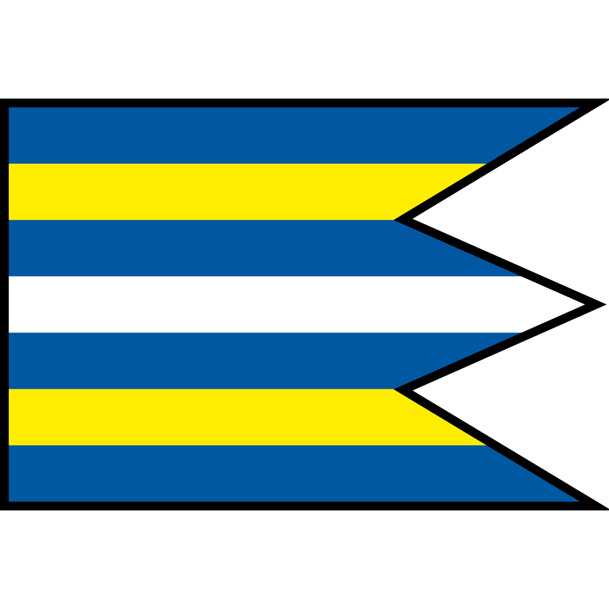 Flag of Belín, Region of Banská Bystrica