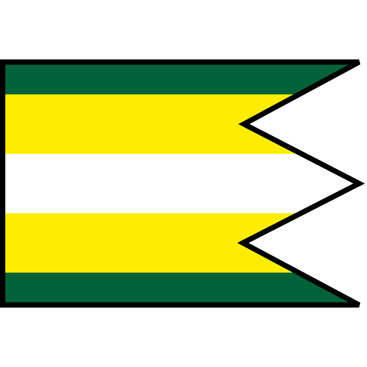 Flag of Bertotovce, Region of Prešov