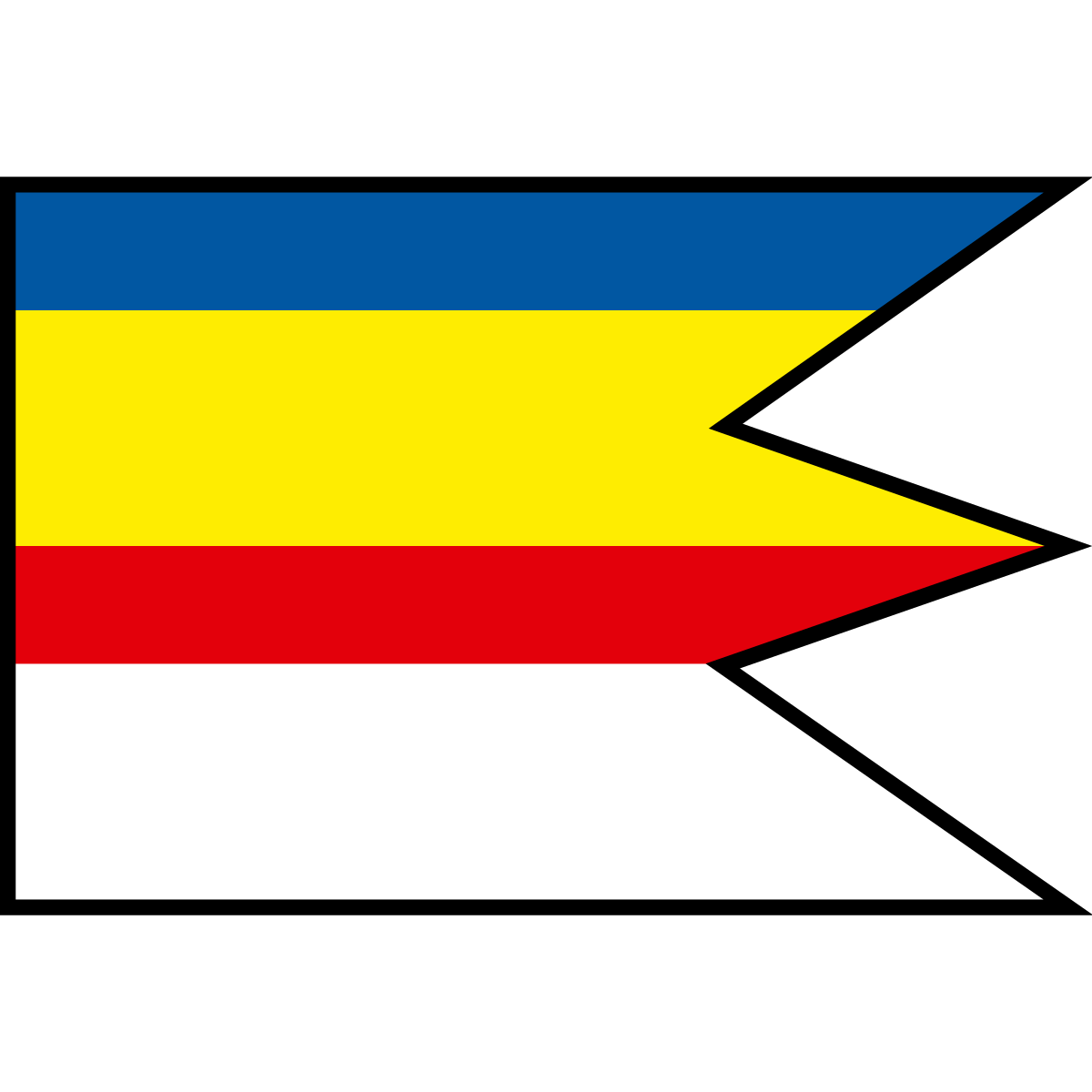 Flag of Betlanovce, Region of Košice