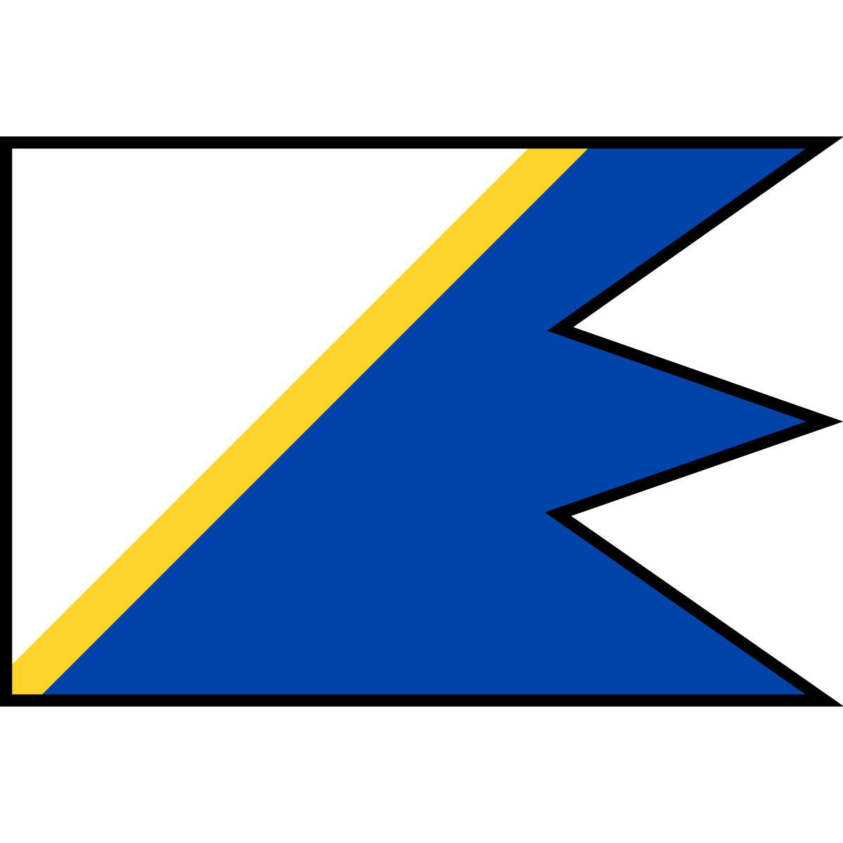 Flag of Bijacovce, Region of Prešov