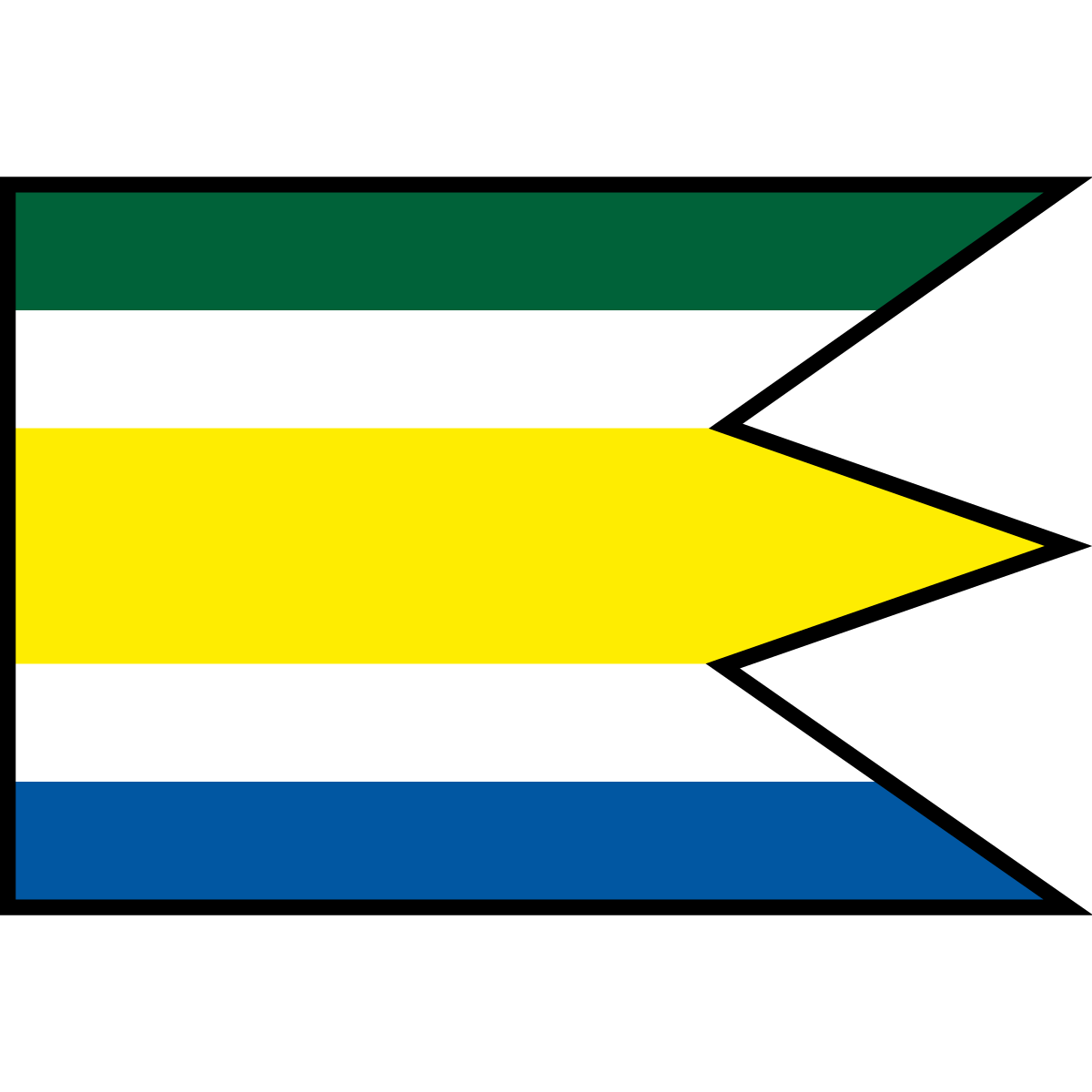 Flag of Bílkove Humence, Region of Trnava
