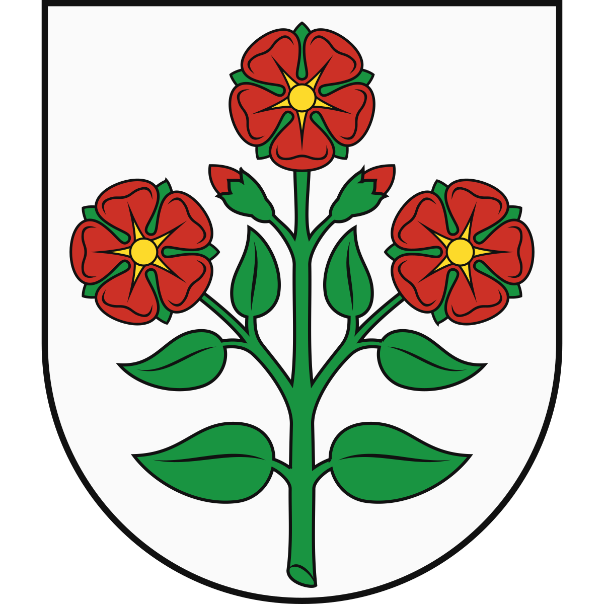 Coat of arms of Biskupice, Region of Trenčín