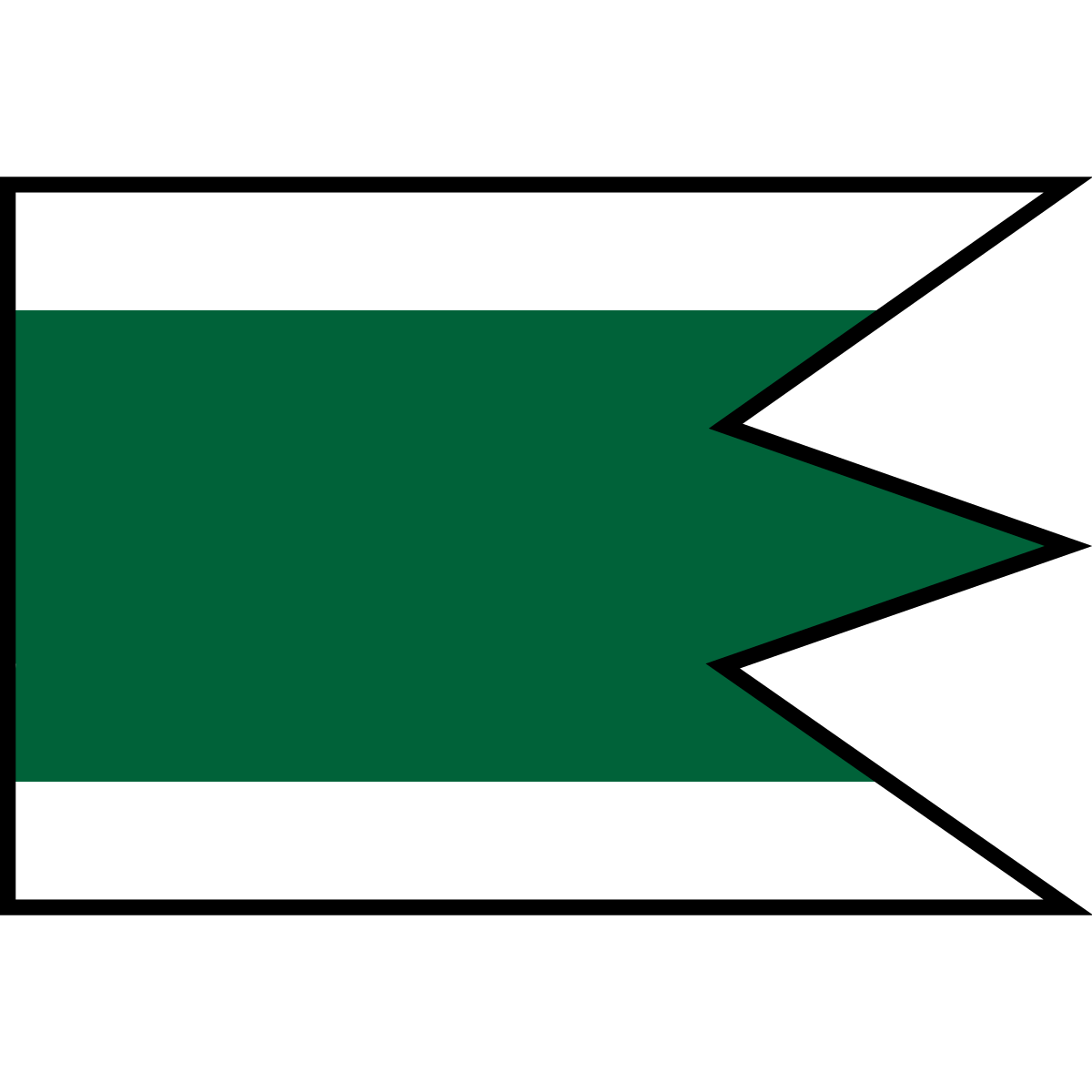 Flag of Bitarová, Region of Žilina