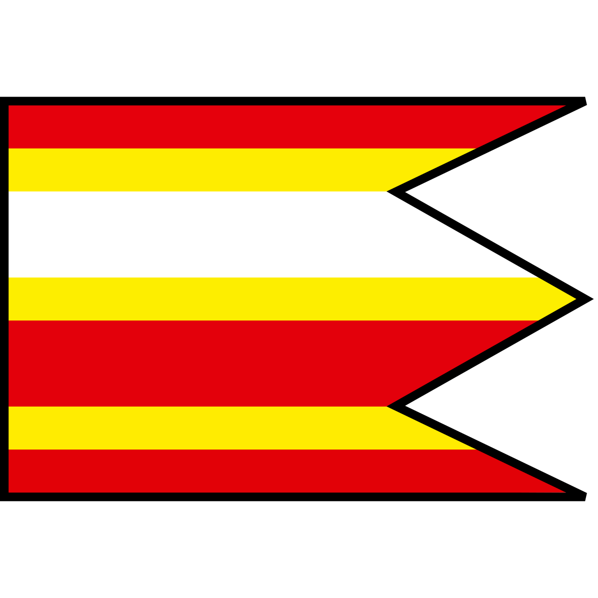 Flag of Blatné, Region of Bratislava