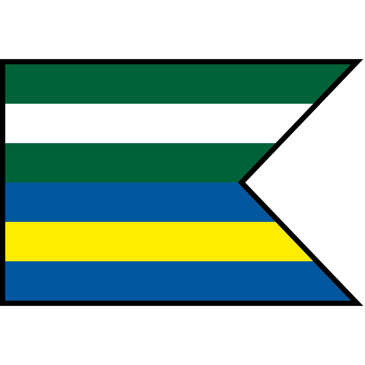 Flag of Blato, Region of Banská Bystrica