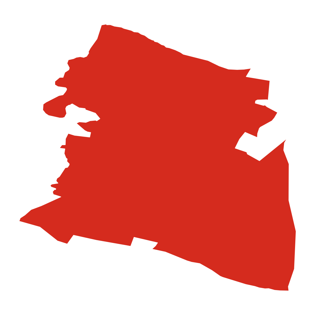 Blažice city boundary