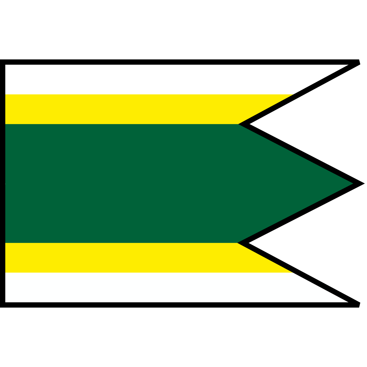 Flag of Blažice, Region of Košice