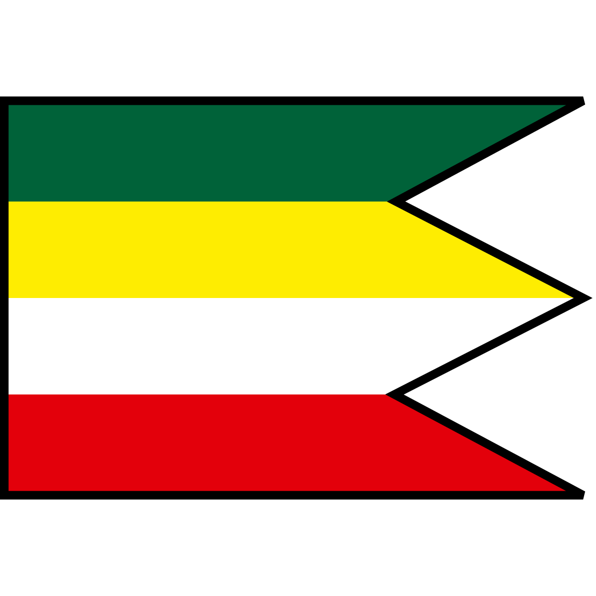 Flag of Blesovce, Region of Nitra