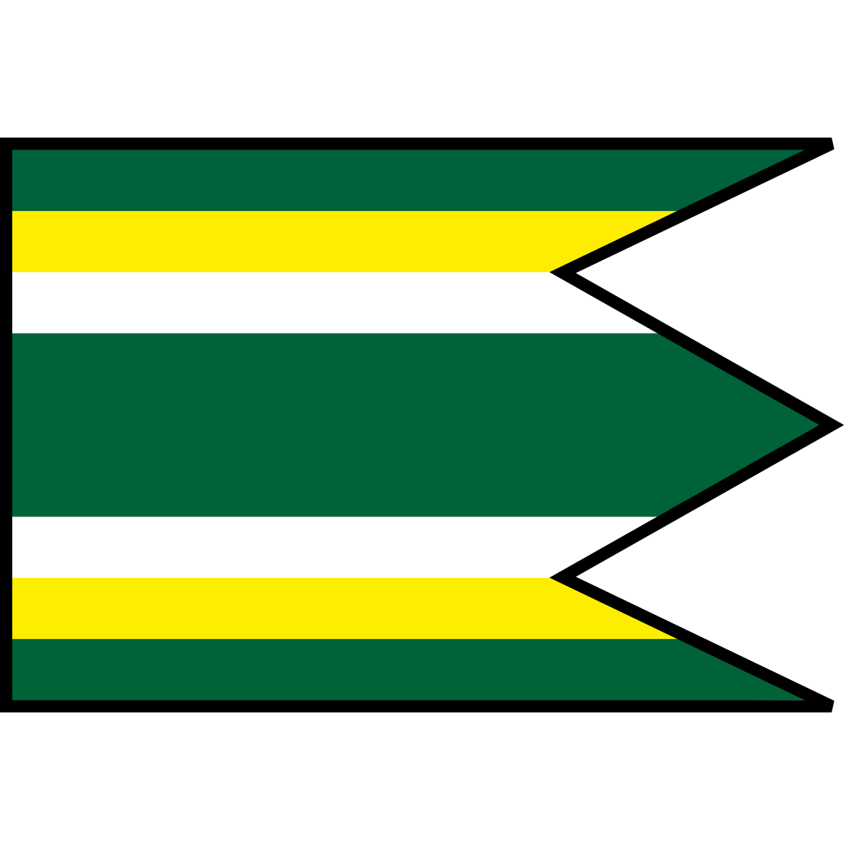Flag of Blhovce, Region of Banská Bystrica