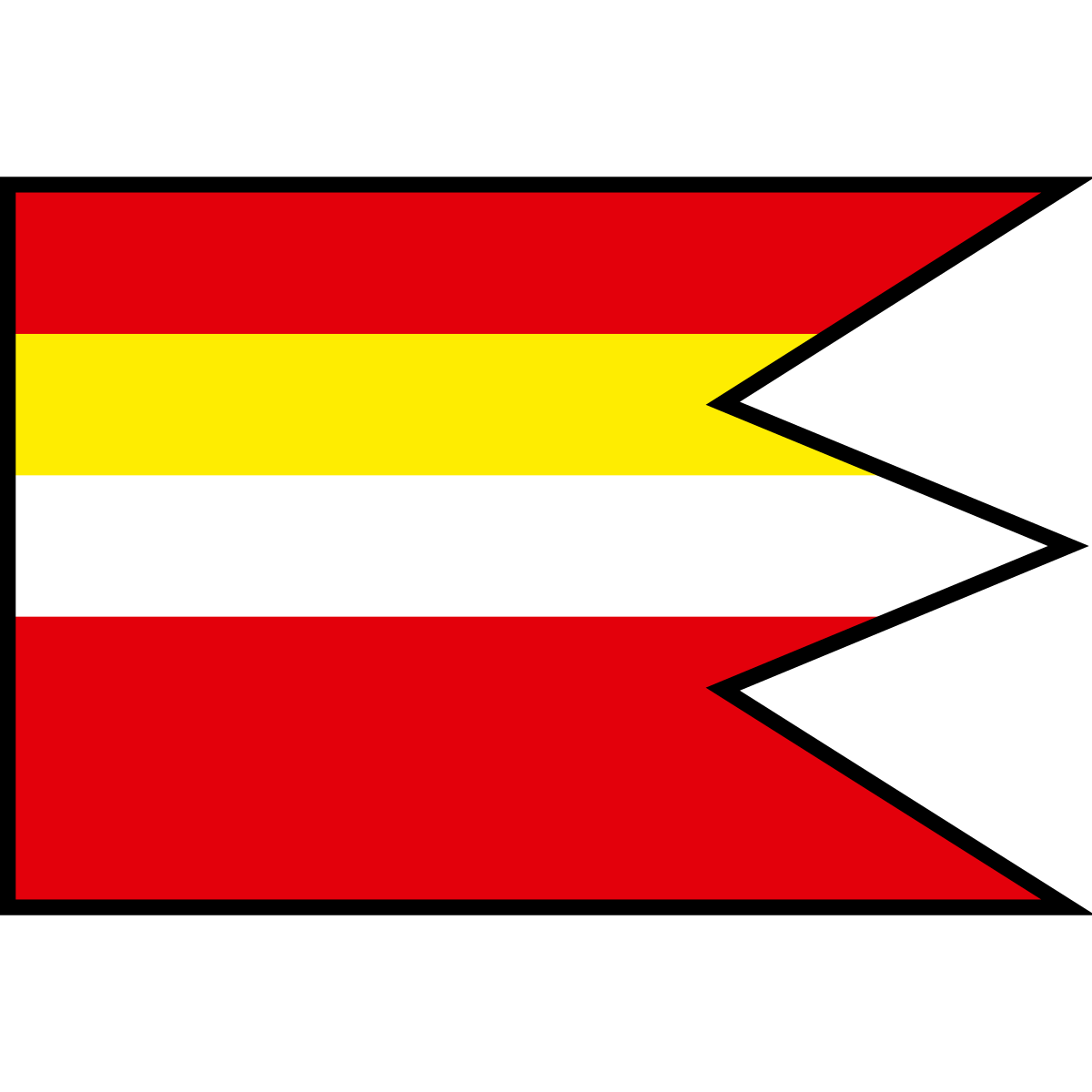 Flag of Bobrov, Region of Žilina