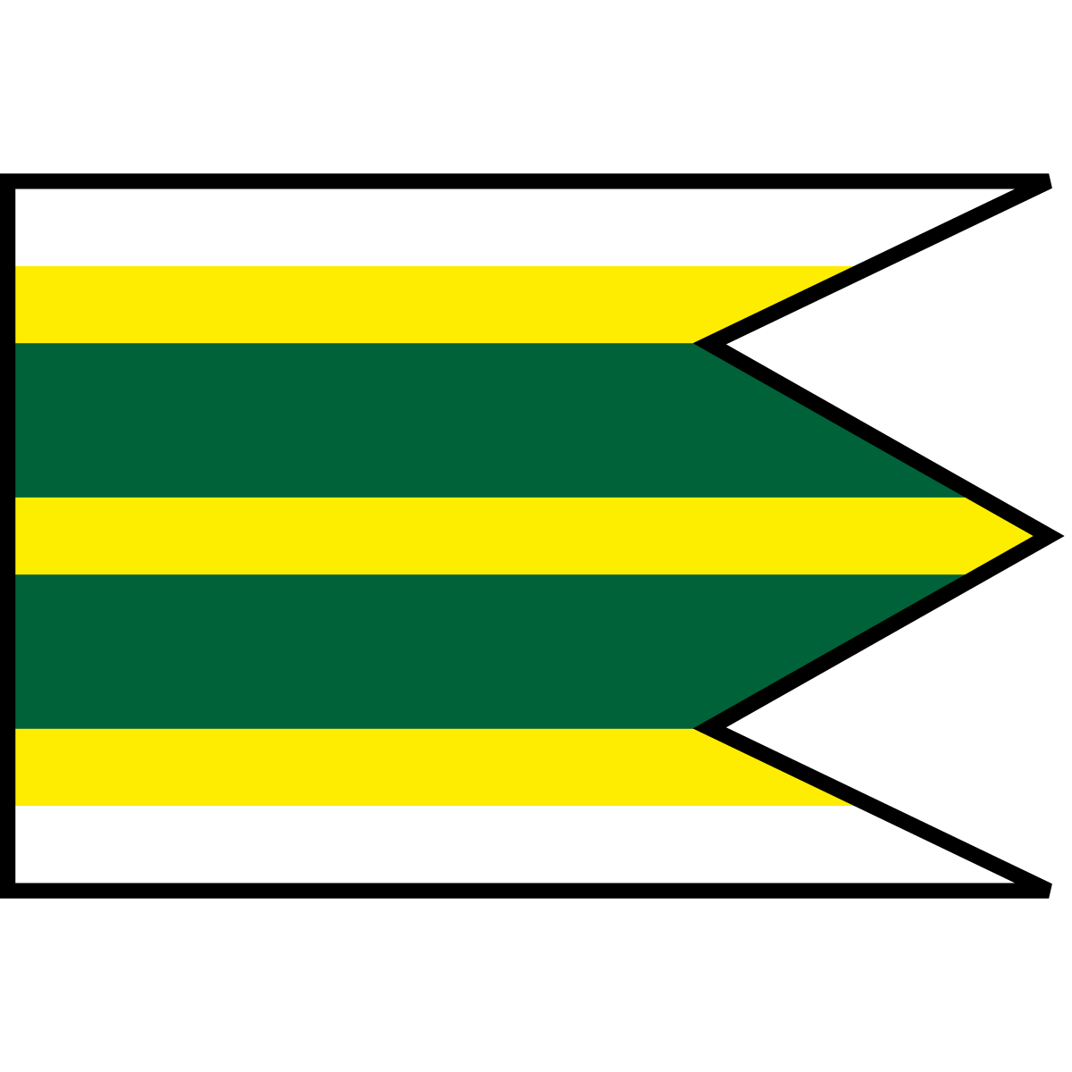 Flag of Bodíky, Region of Trnava