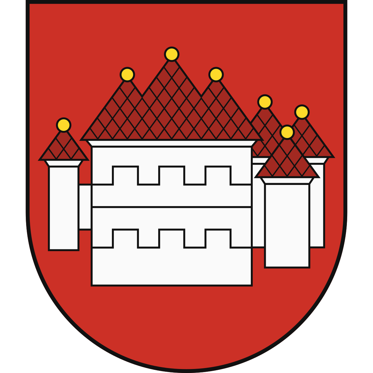 Coat of arms of Bojnice-kúpele, Region of Trenčín