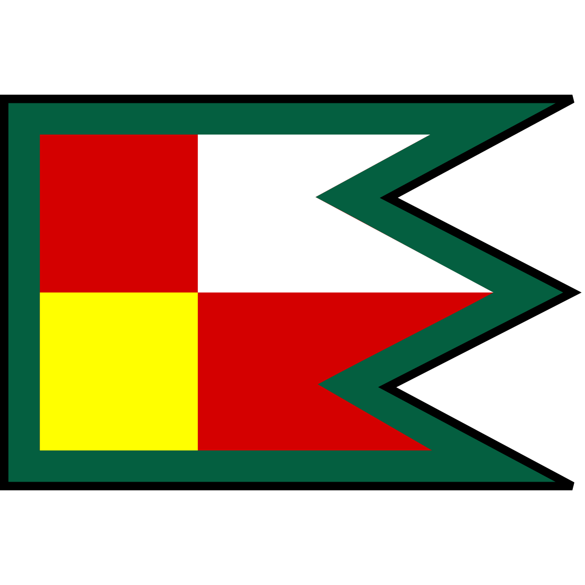 Flag of Bokroš, Region of Nitra