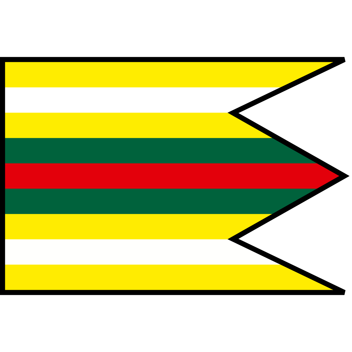 Flag of Borinka, Region of Bratislava