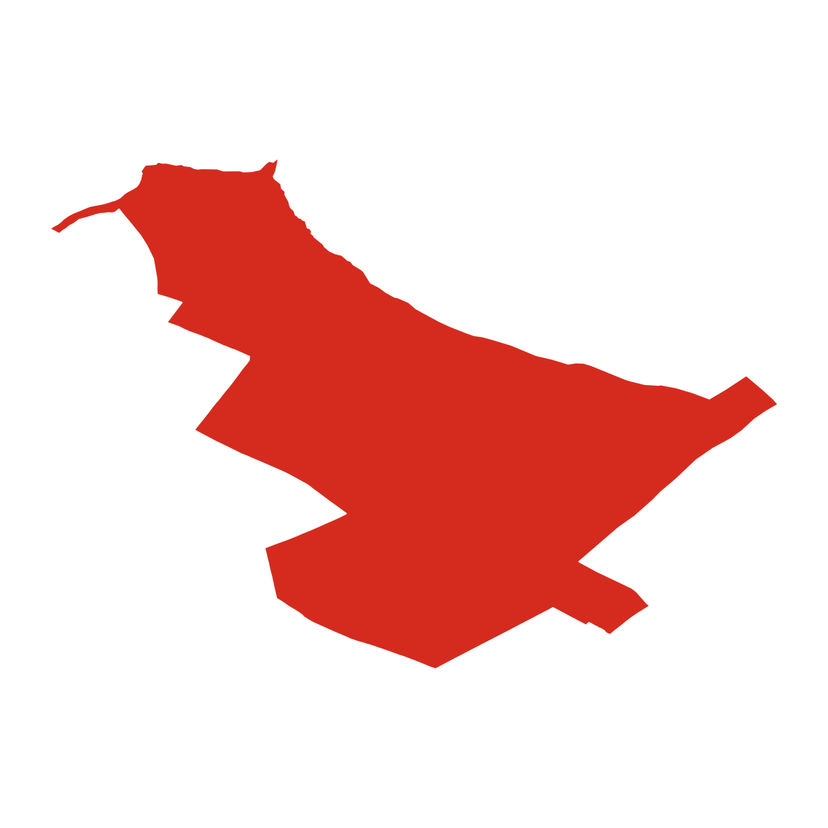 Borová city boundary