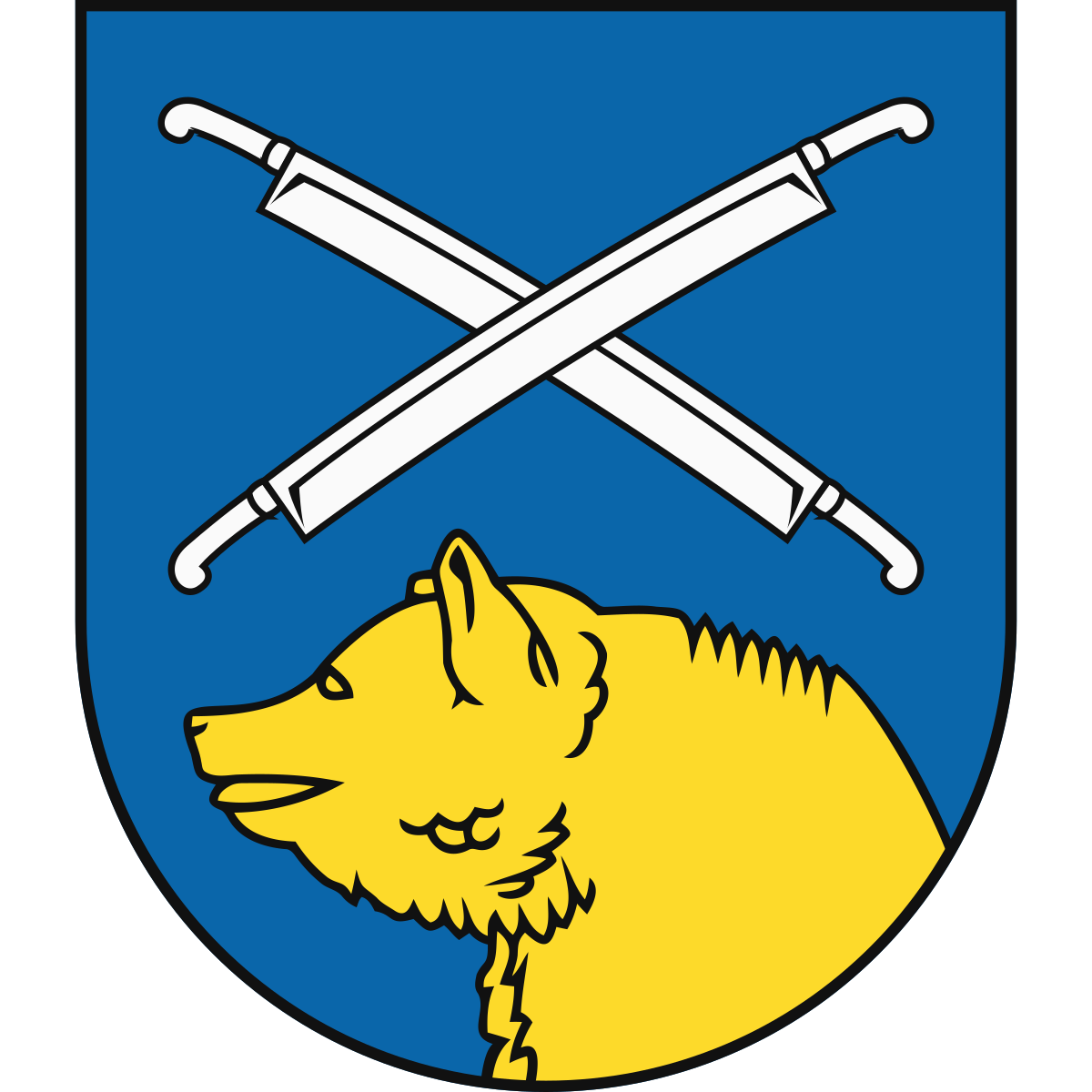 Coat of arms of Bošany, Region of Trenčín