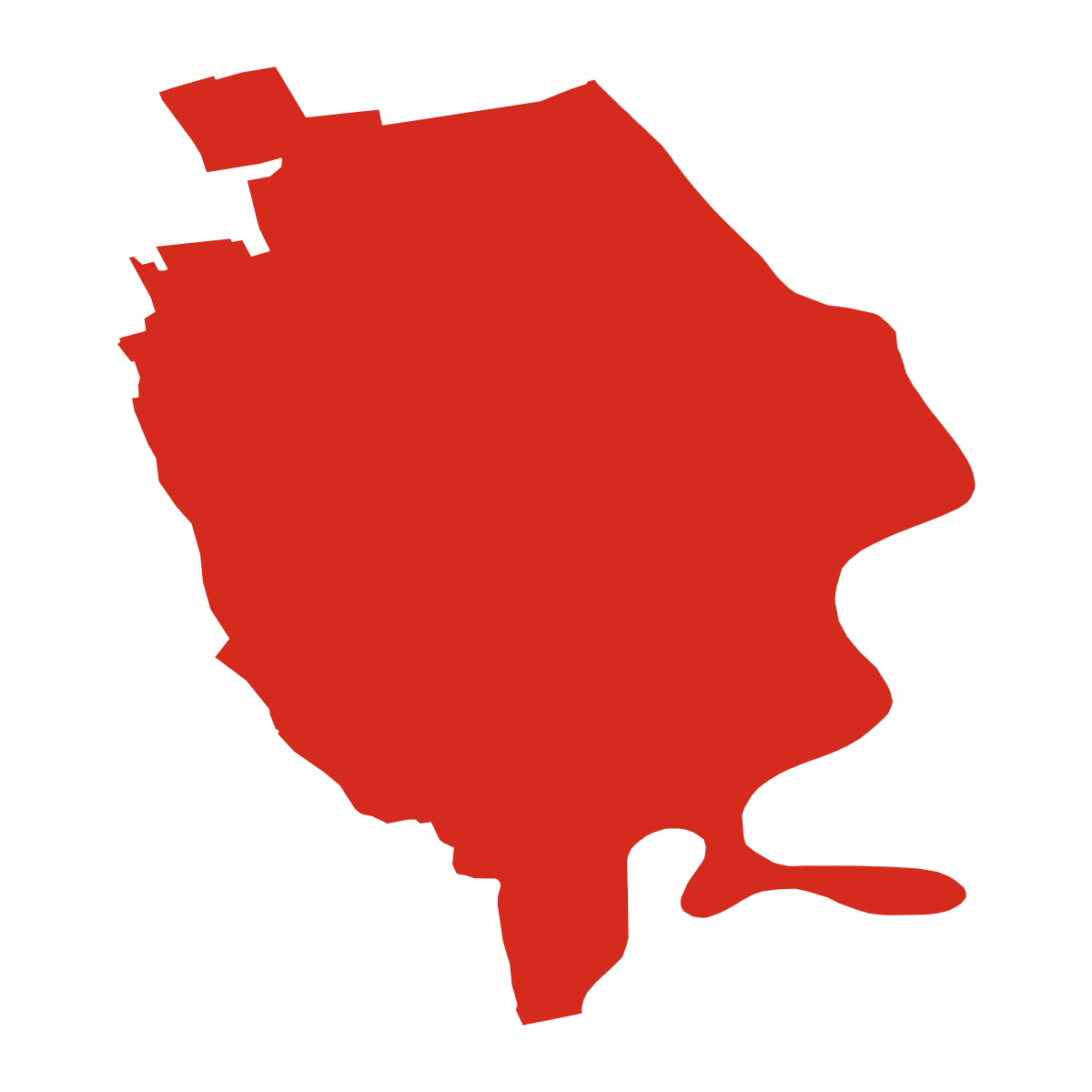 Brehov city boundary