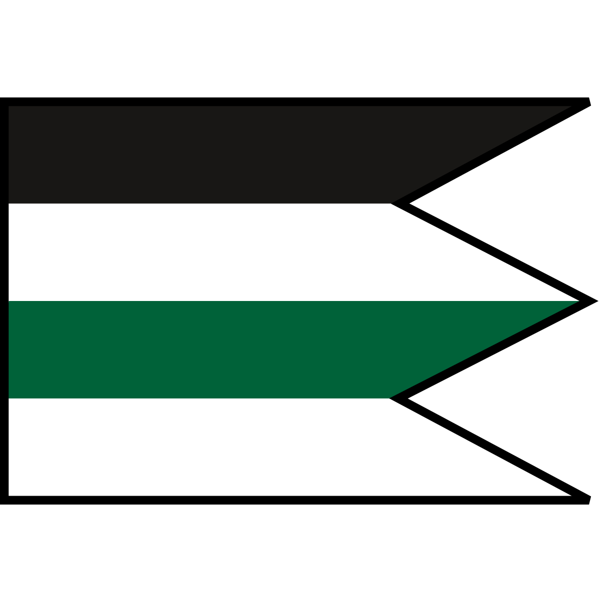 Flag of Brekov, Region of Prešov