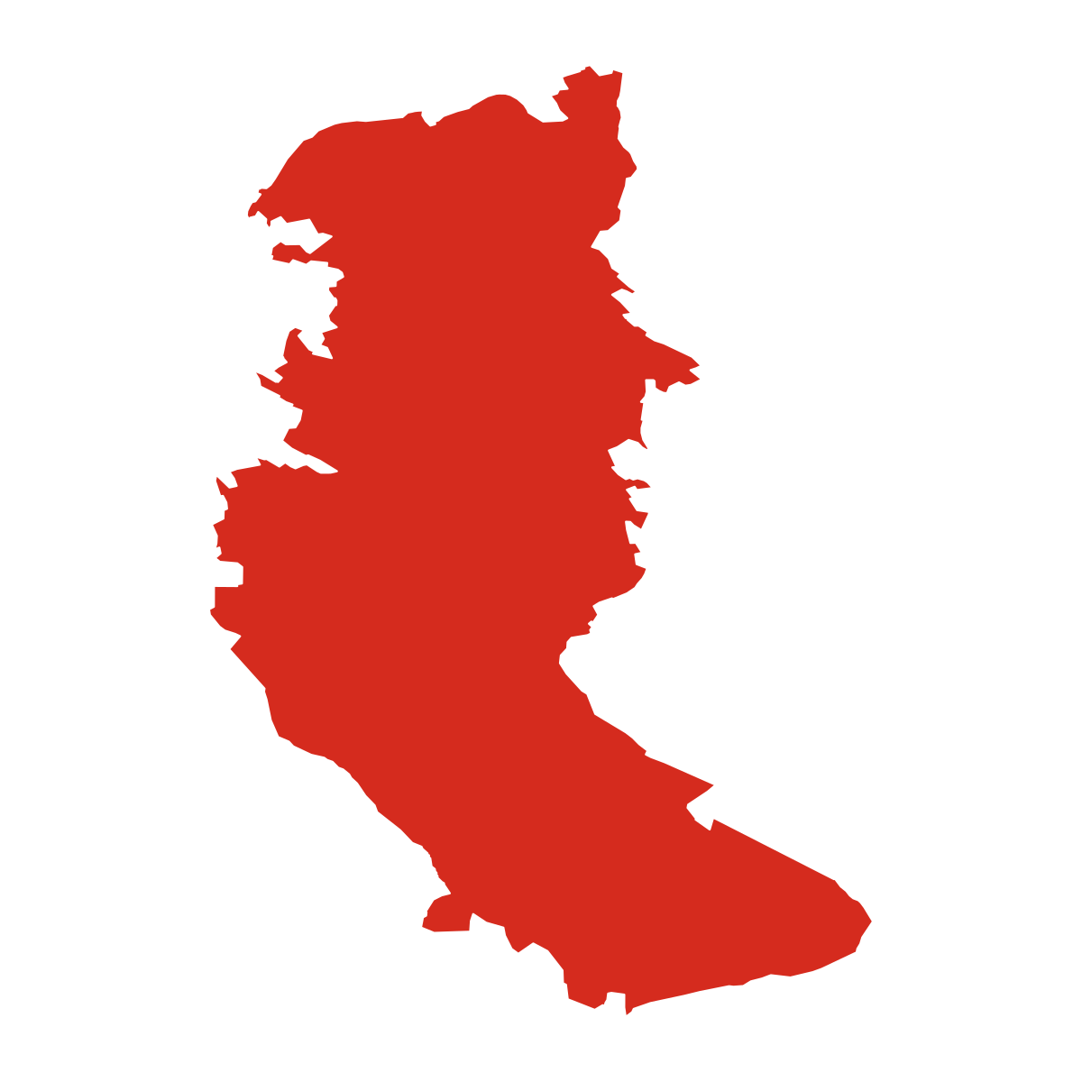 Brestina city boundary