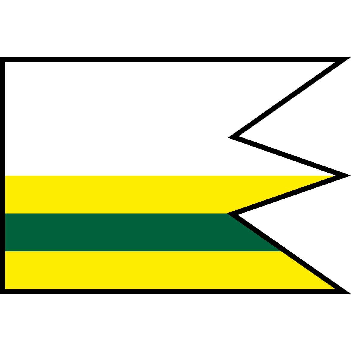 Flag of Brevecie, Region of Banská Bystrica