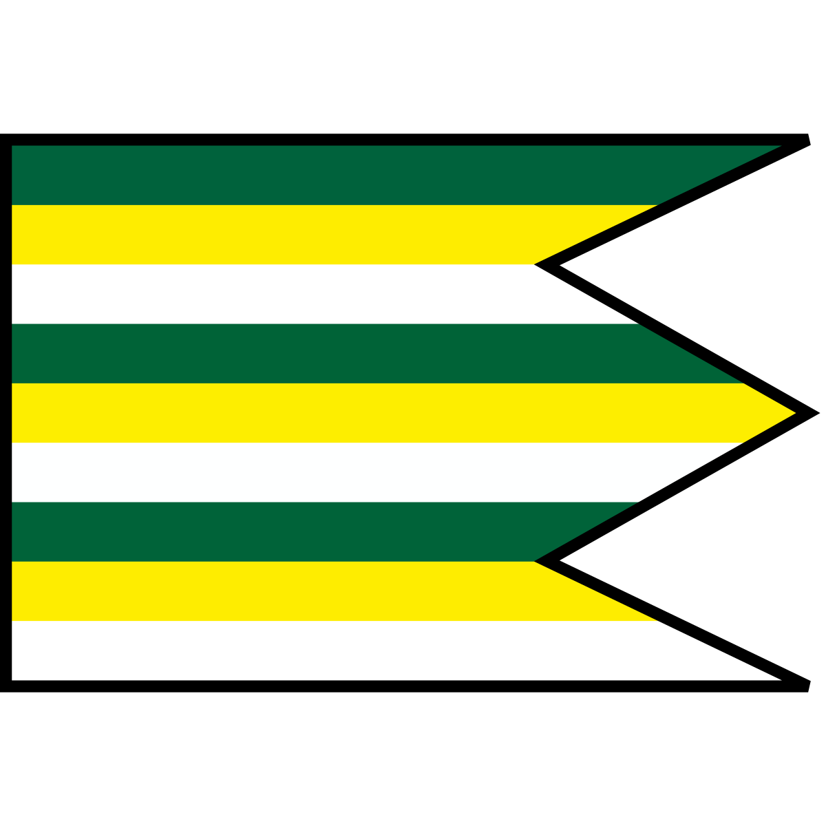 Flag of Brezina, Region of Košice
