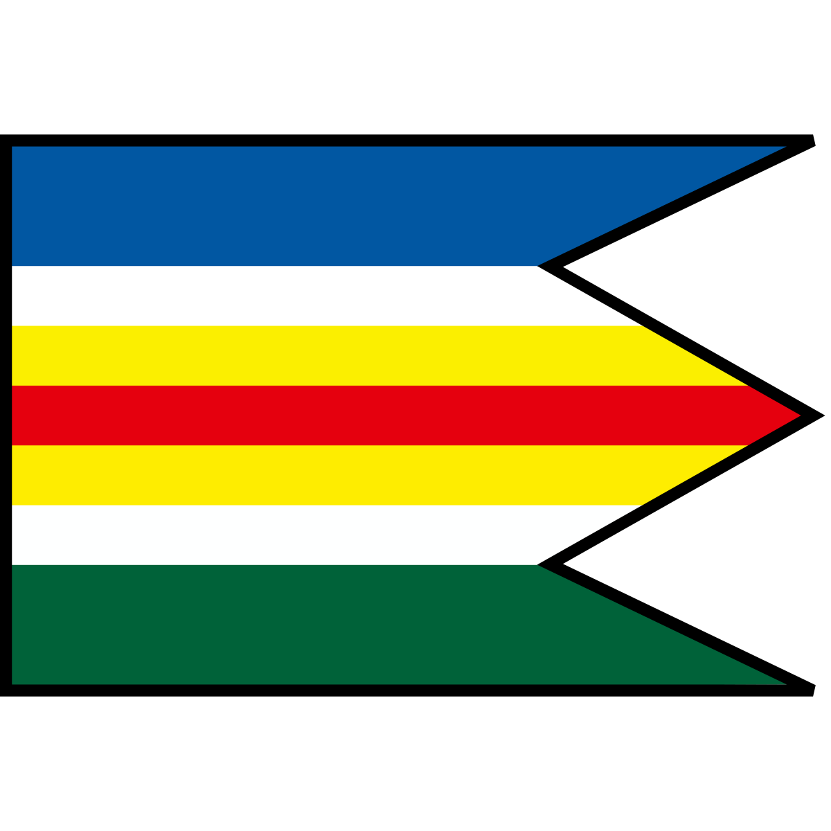 Flag of Breziny, Region of Banská Bystrica
