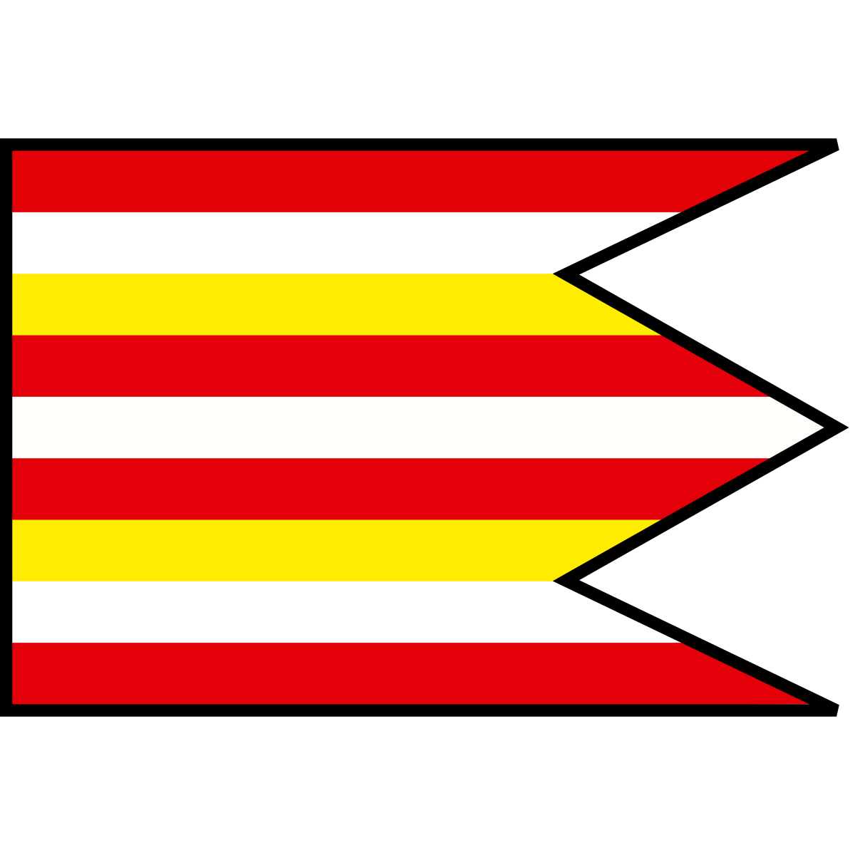 Flag of Breznička, Region of Banská Bystrica